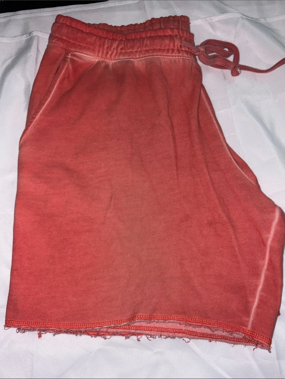 Sun + Stone men’s XL Red Drawstring Lounge Shorts